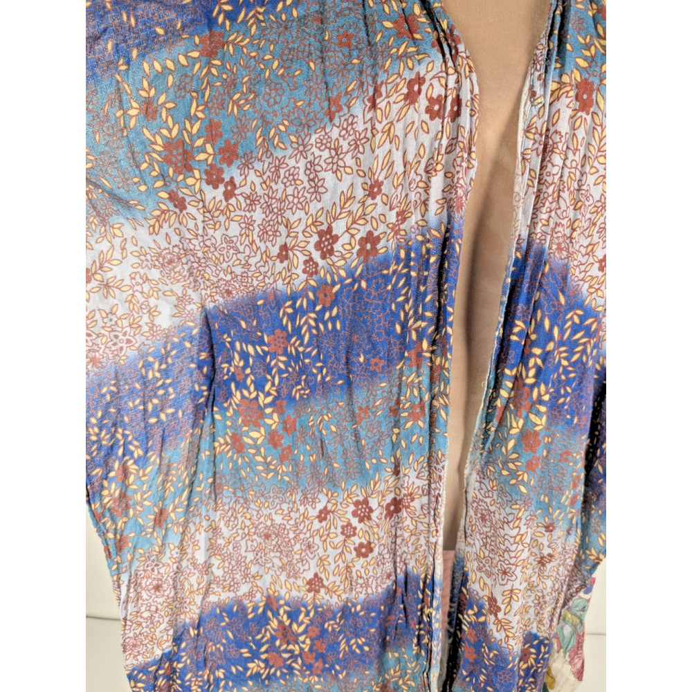 Aratta Silent Journey Anthropologie Kimono Fields of Happiness Birds Colorful - Picture 5 of 11